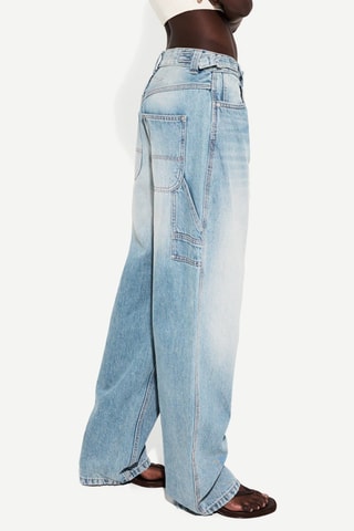 Jean ballon - Bleu clair