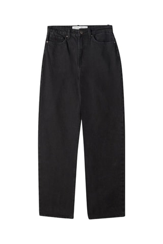 Jean mom taille haute - Noir