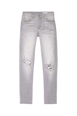 Jean skinny - Gris clair