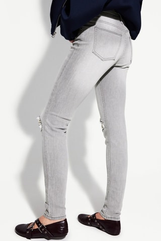 Jean skinny - Gris clair