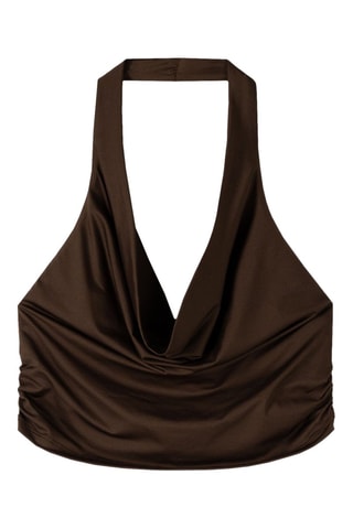 Crop top - Marron