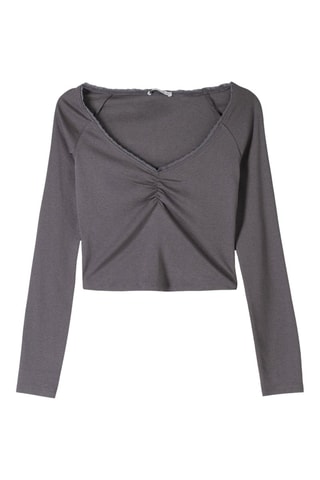 Crop top - Anthracite