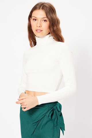 Crop top - Blanc