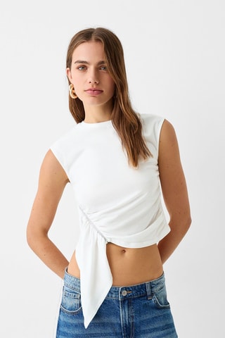 Crop top - Blanc