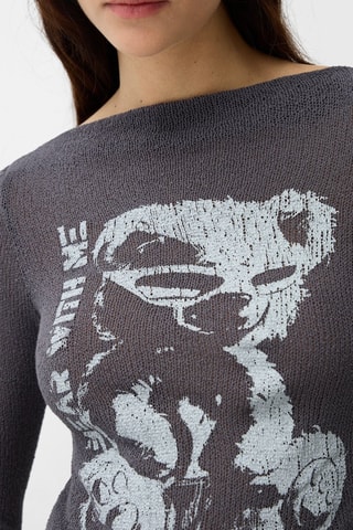 Crop top - Anthracite