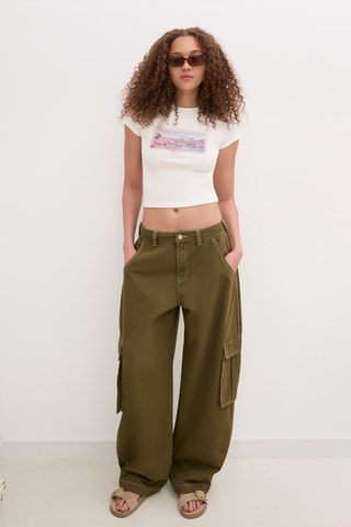 Crop top - Ecru
