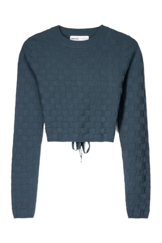 Crop top - Bleu pétrole