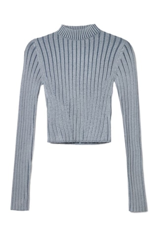 Crop top - Bleu cobalt