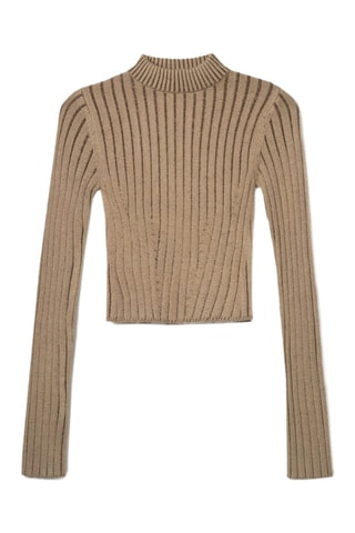 Crop top - Marron clair