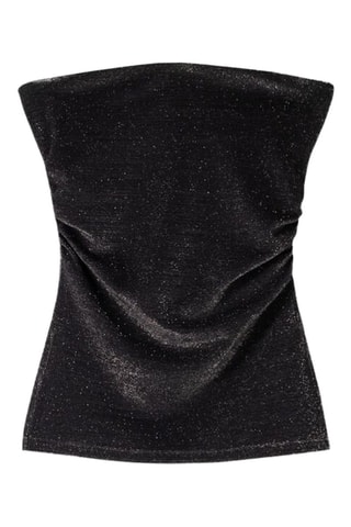 Top bustier - Noir