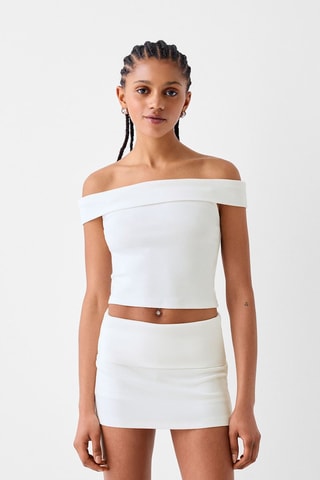 Crop top - Blanc