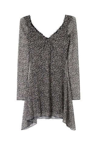 Robe trapèze - Bleu foncé