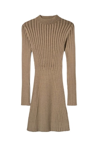 Robe patineuse - Marron