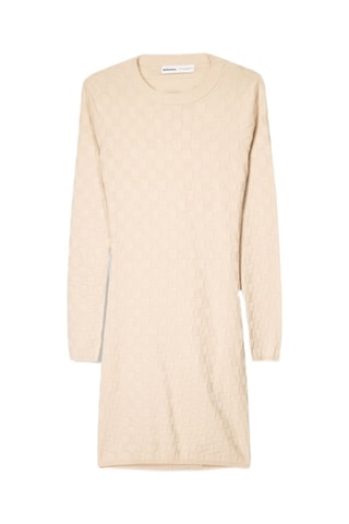 Robe fourreau - Beige