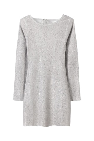 Robe fourreau - Argenté