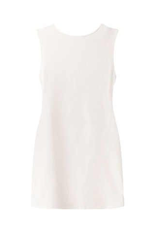 Robe fourreau - Blanc