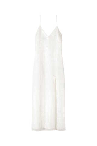 Robe midi - Blanc