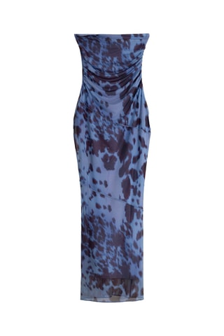 Robe bustier - Bleu clair