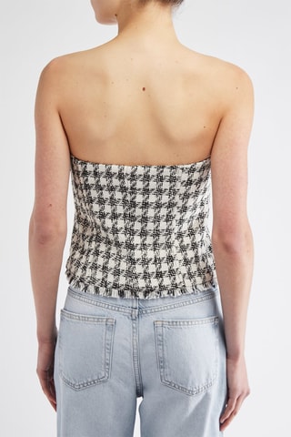 Bustier - Blanc et noir