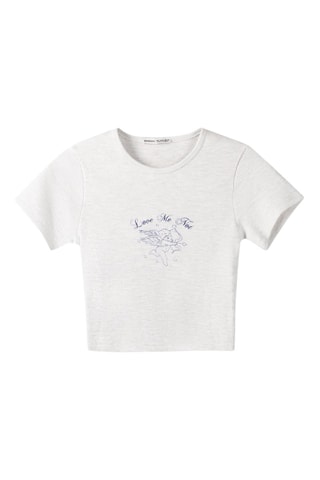 T-shirt - Gris clair