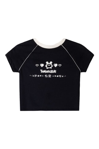 T-shirt Tamagotchi - Noir