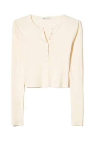 T-shirt cropped - Ecru