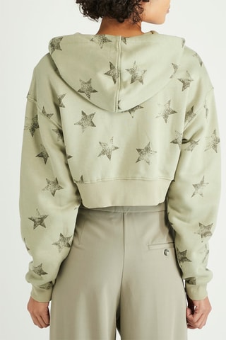 Sweat à capuche - Kaki clair