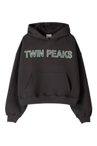 Sweat à capuche Twin Peaks - Anthracite