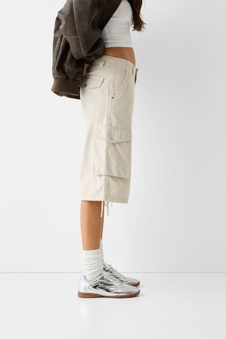 Bermuda oversize - Beige