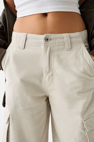 Bermuda oversize - Beige