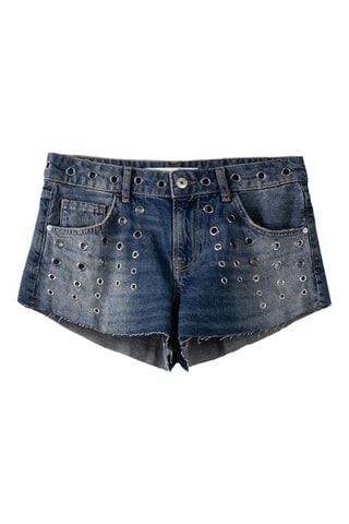 Short en jean - Bleu