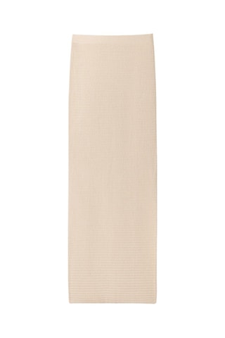 Jupe midi - Beige