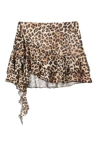 Jupe volantée - Ecru