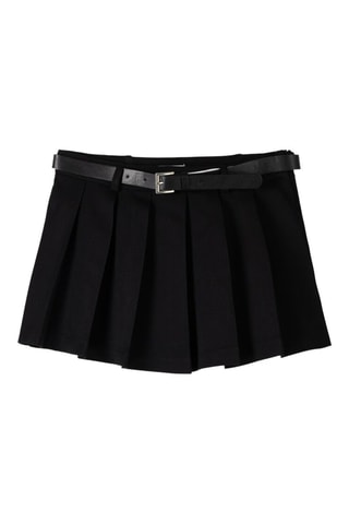 Jupe plissée - Noir