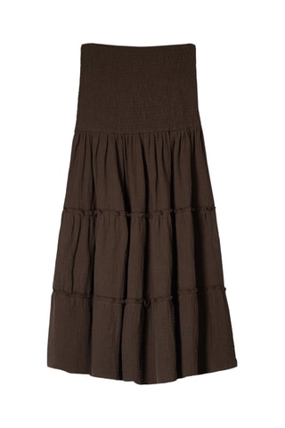 Jupe longue - Marron