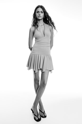 Robe fourreau - Gris