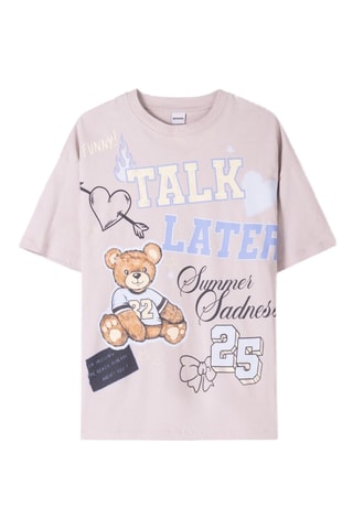 T-shirt - Beige