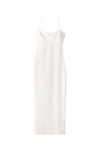 Robe droite - Blanc
