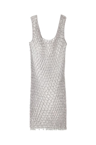 Robe droite - Gris clair