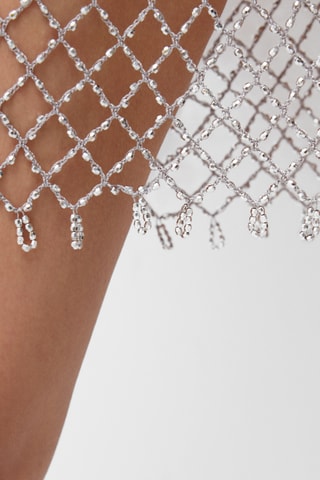 Robe droite - Gris clair