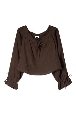 Blouse - Marron