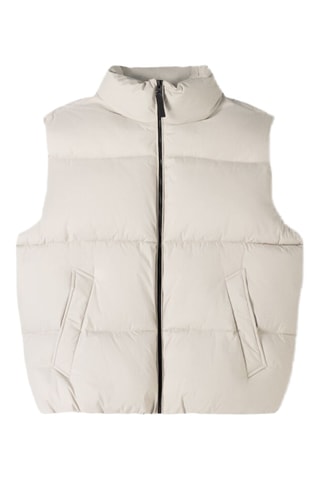 Doudoune sans manches - Blanc