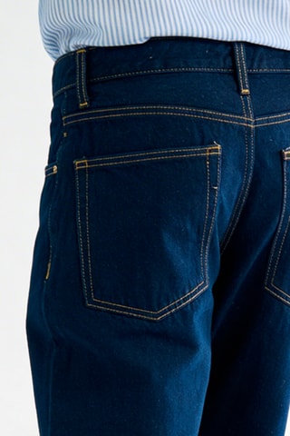 Jean baggy - Bleu marine