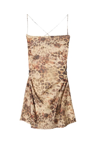 Robe patineuse - Marron