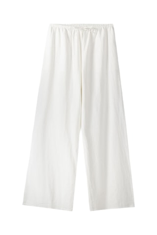 Pantalon en lin - Ecru