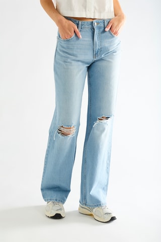 Jean wide legs - Bleu