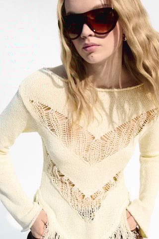 Pull - Beige clair