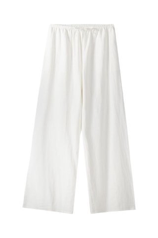 Pantalon en lin - Ecru