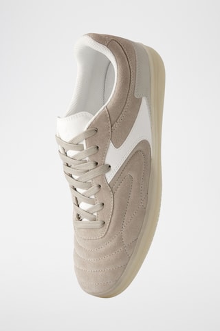 Baskets en cuir - Camel