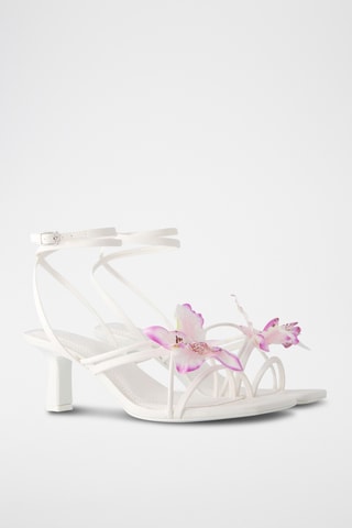 Sandales à talons - Blanc